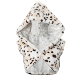 Faux Fur Hooded Scarf & Balaclava Hat