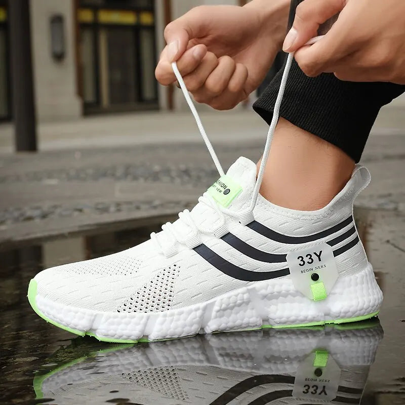 Men's Breathable Mesh Walking Sneakers