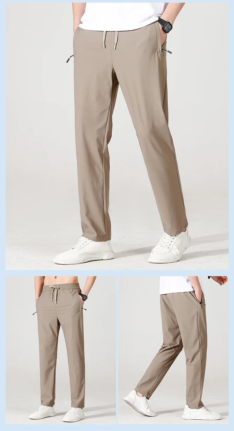 Men's Lightweight Stretch Summer Trousers