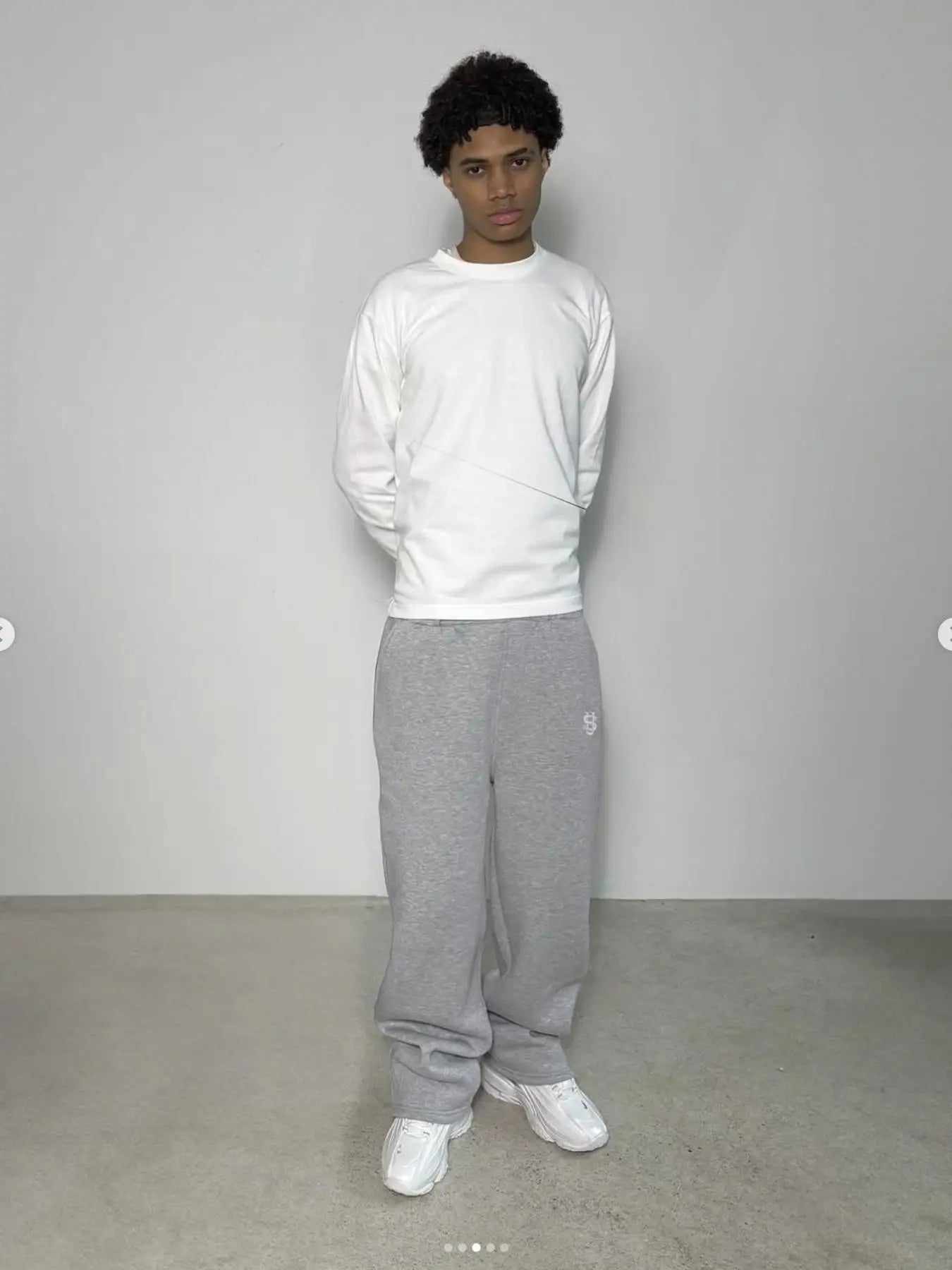 Y2K Wide Leg Joggers – Zipper Embroidery Streetwear Pants