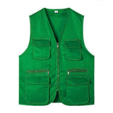 Men's Multi-Pocket Safari Vest – Lightweight All-Season Outerwear