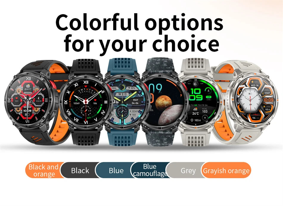 T-REX3 Ultra 1100mAh GPS Smart Watch for Men