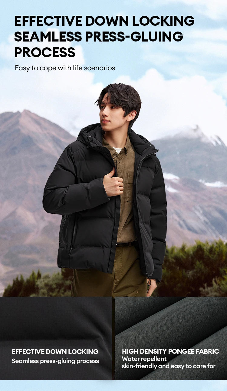 Semir Men's Premium Hooded Down Jacket