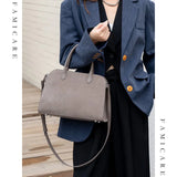 2026 Fall Winter Suede Leather Spacious Crossbody Tote Bag Simple Commuting Handheld Single Shoulder Bag Premium Women's Handbag