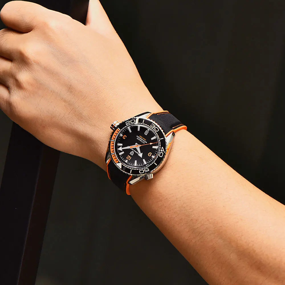 PAGANI DESIGN New PD-1679 Men's Watch Japan 8215 Movement Mechanical Watches Sapphire Glass 100M Waterproof Automatic Wristwatch