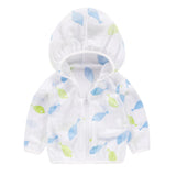 Children's Sunscreen Clothing Jacket Summer New Boys Little Girls Thin Coat Kids Outdoor Breathable Clothes