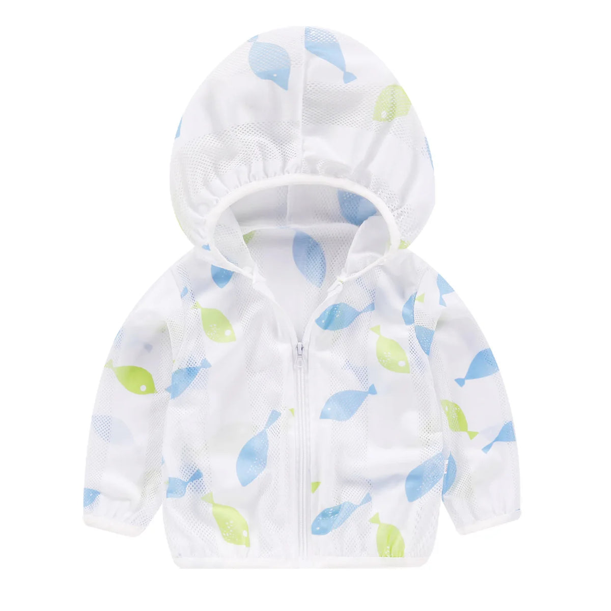Children's Sunscreen Clothing Jacket Summer New Boys Little Girls Thin Coat Kids Outdoor Breathable Clothes