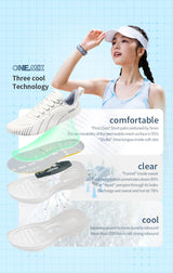 ONEMIX Road Running Shoes for Men Summer Breathable Mesh Men's Sneakers Outdoor Training Sport Jogging Shoes Plus Size 47