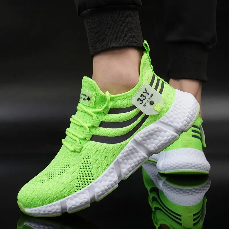 Men's Breathable Mesh Walking Sneakers