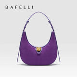 BAFELLI 2026 NEW WOMEN'S HANDBAG CAT SERIES GENUINE LEATHER LUXURY BRAND FASHION STYLE SHOULDER HOBOS LARGE SIZE BAGS FEMALE