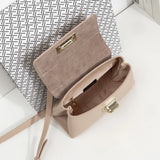 New Fashion Women Mini Genuine Leather Handbag Shoulder Crossbody Bag Casual Daily Commuter Ladies Messenger Bag