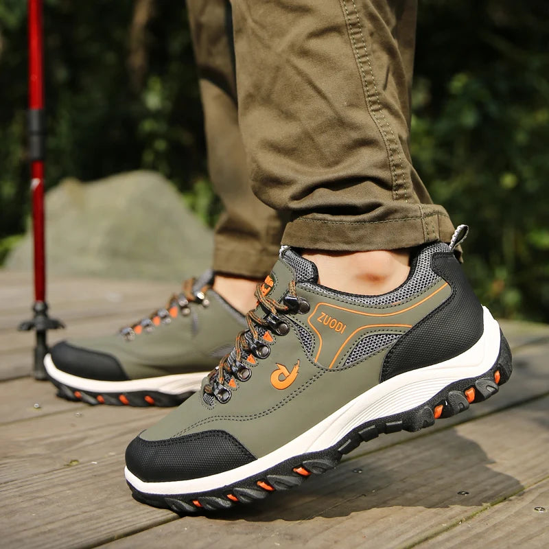 SNORW Men's Microfiber Casual Sneakers | All-Season Style