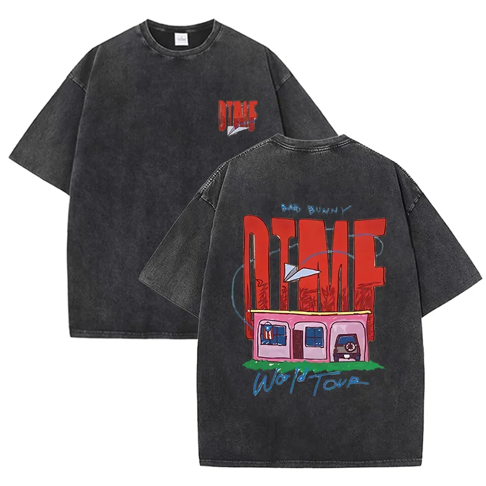 Vintage Washed Cotton Graphic Tee