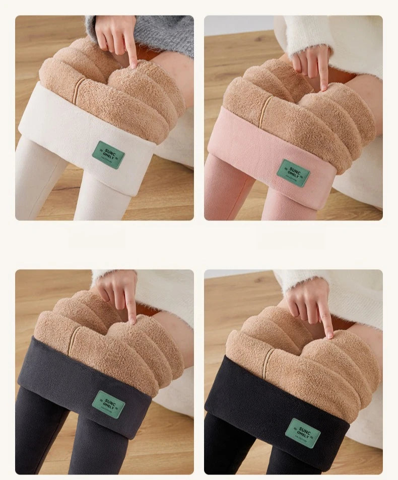 High-Waisted Thermal Fleece Leggings