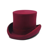 Men's Classic Wool Top Hat | Gentleman Magician Style