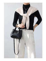 Women Real Leather Crossbody Bags Luxury Small Size Cute Handbag Soft Shoulder Bag 2024 New Arrival Designer Style