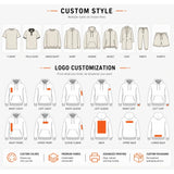 Customize Your Own Design Hoodie Personalized Embroidery Photo Logo Sweatshirt for Men and Women Casual Company Group Clothing