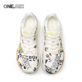 ONEMIX-Nylon Carbon Board Marathon Running Racing Shoes, Professional Stable Support, Shock-relief, Ultra-light Rebound Sneaker