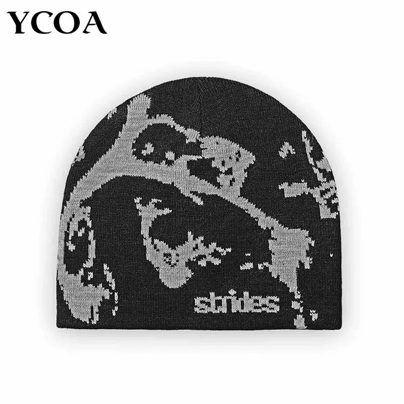 Unisex Knit Beanie | Y2K Streetwear Style
