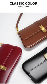 Jonlily Women Genuine Leather Shoulder Bag Female Fashion Handbag Totes Small Underarm Bag Casual Daybag Mini Purse -KG1313
