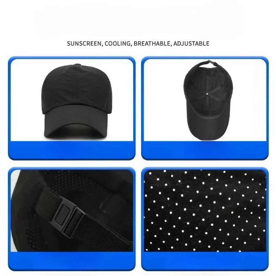 Breathable Mesh Baseball Cap – Summer Sports Hat