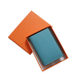 Genuine Leather Credit Card Holder for Women And Men with Free Embossing Personalized High-Quality Protective Bank Card Case
