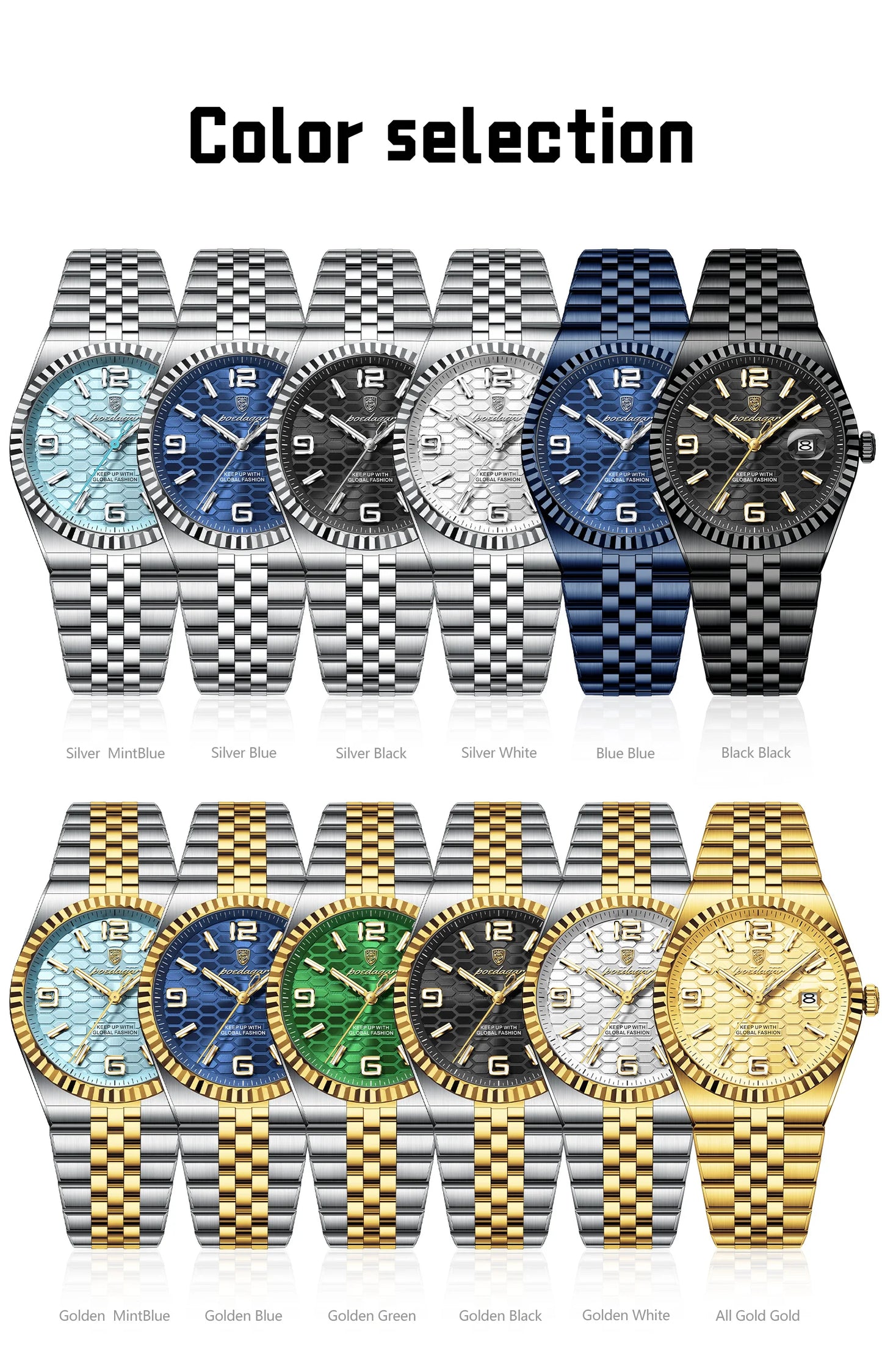 Luxury Men’s Quartz Wristwatch