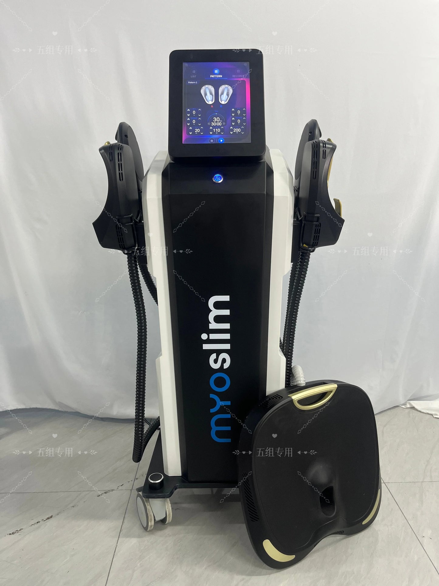 Myoslim Slimming Machine EMS Body Sculpt Machine Electromagnetic Stimulate Sculpting Muscle Fat Burning Weight Lose Equipmen