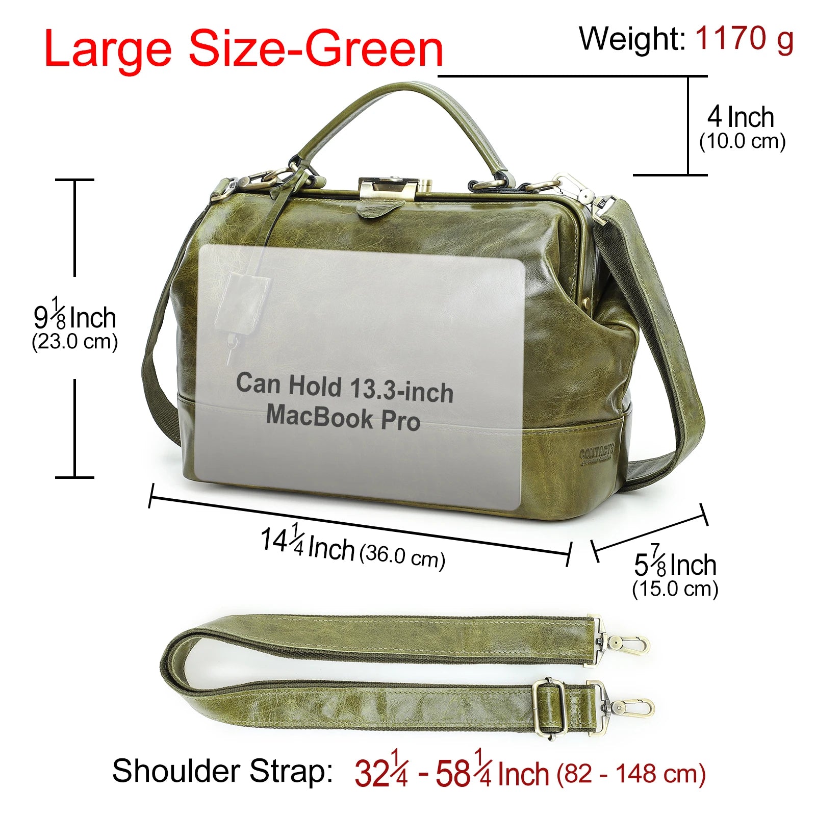CONTACT'S Genuine Leather Top Handle Bags for Women Sling Shoulder Bags Tote Bag Handbags Metal Frame Female Bags Ladies Fashion