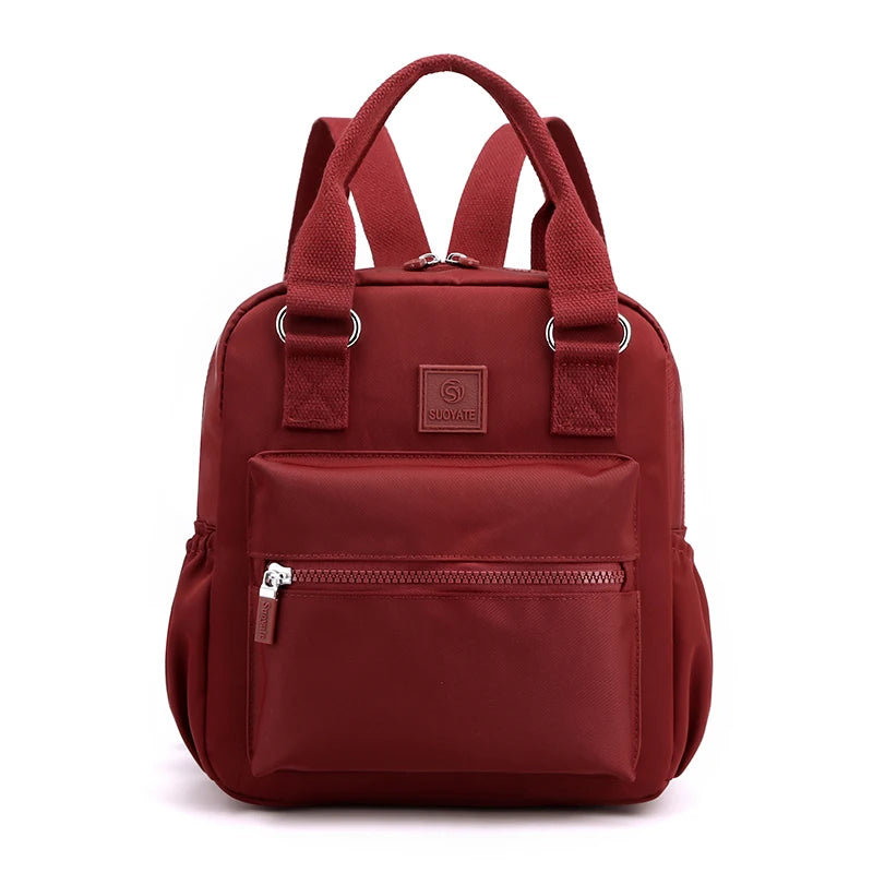 Fashion Women Small Travel Backpack Pretty Style Girls Shopping Backpack High Quality Durable Soft Fabric Daypack Backpack SAC