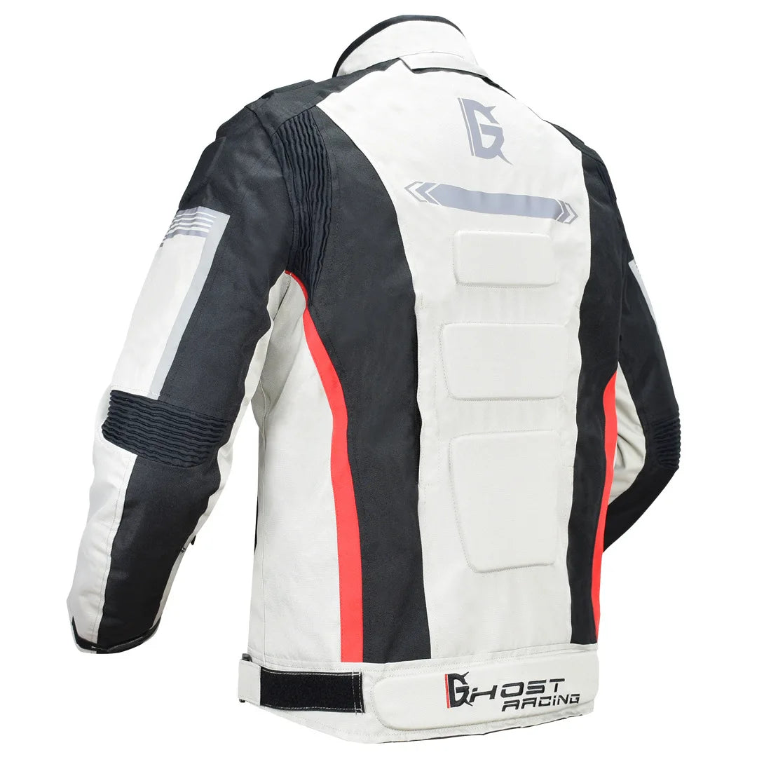 GHOST RACING Motorcycle Racing Jacket Man Waterproof Dirt Bike Pants Set With Protection Racing Suit Motocross Jacket Motor Suit