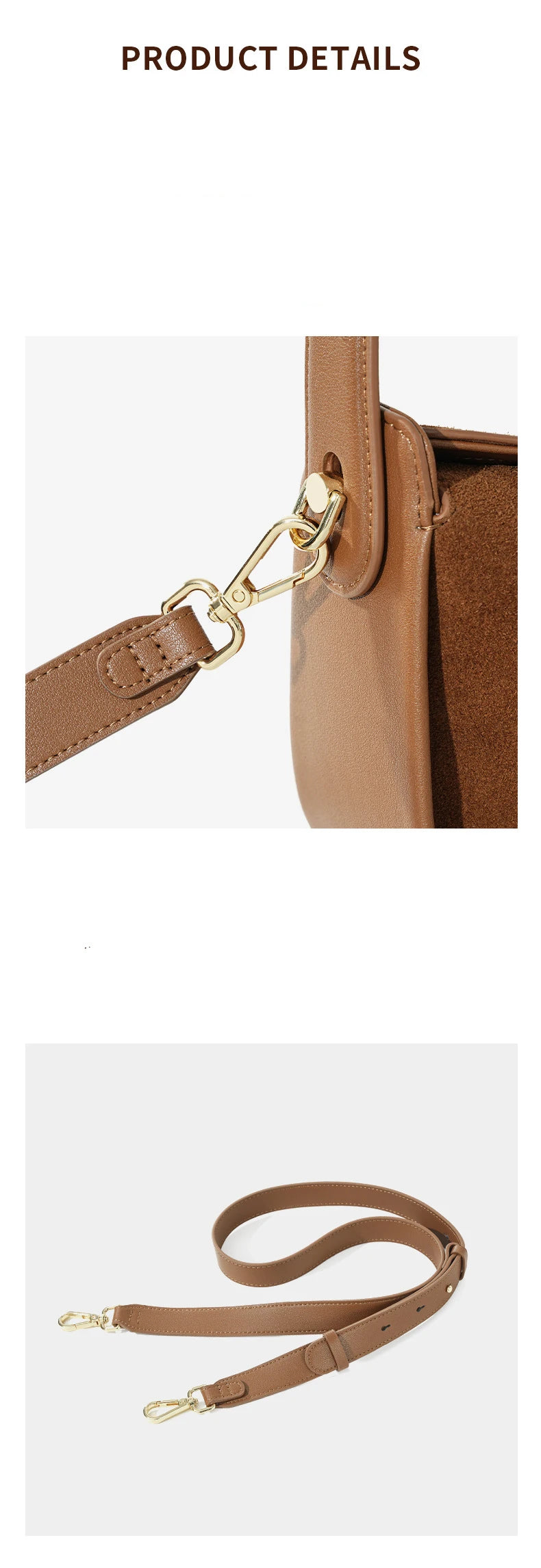 2025 New Suede Leather Crossbody Bag Unique Design Shoulder Pack Women Work Commuting Handbag Urban Beauty Box Tote Messenger