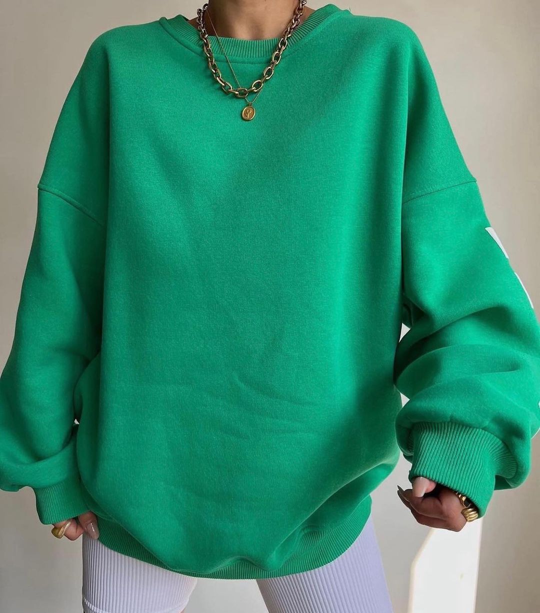 Women's Y2K Letter Print Relaxed Sweatshirt