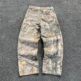 Y2K Retro Camo Zip-Up Hoodie