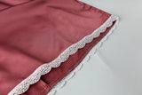 Elegant High-Waist Satin Mini Skirt