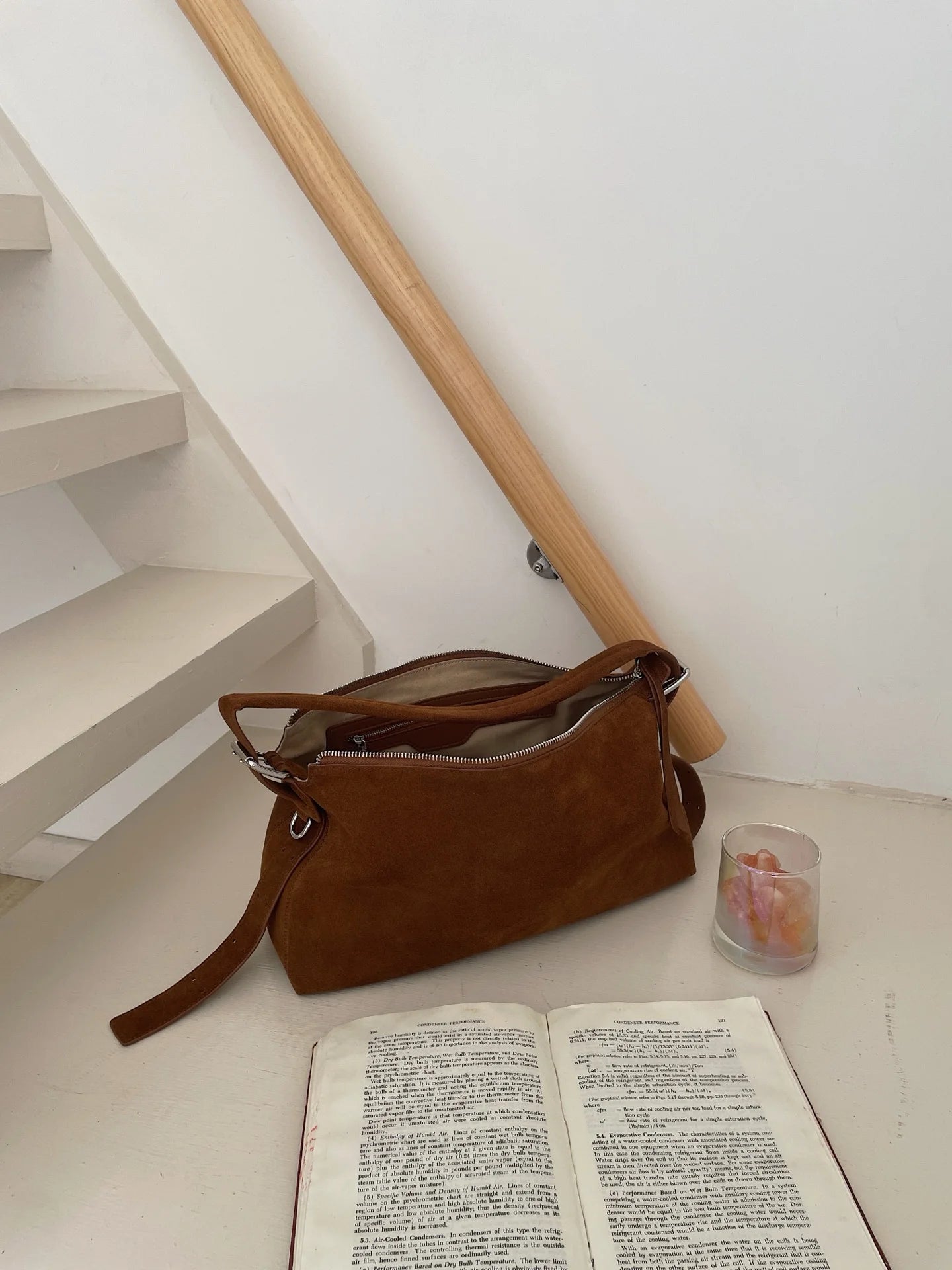 Autumn Winter Fashion Women's Shoulder Crossbody Bag Luxury Designer Brand Ladies Soft Suede Cow Leather High Quality Bag New