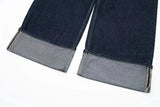 HH Women Fashion Denim Set Casual Lapel Long Sleeve Crop Jacket Buttons Female Vintage Wide Leg Loose Jeans Long Pants
