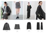 Women's Loose Fit Wool Blend Zipper Cardigan – Fall/Winter 2025 USA Style