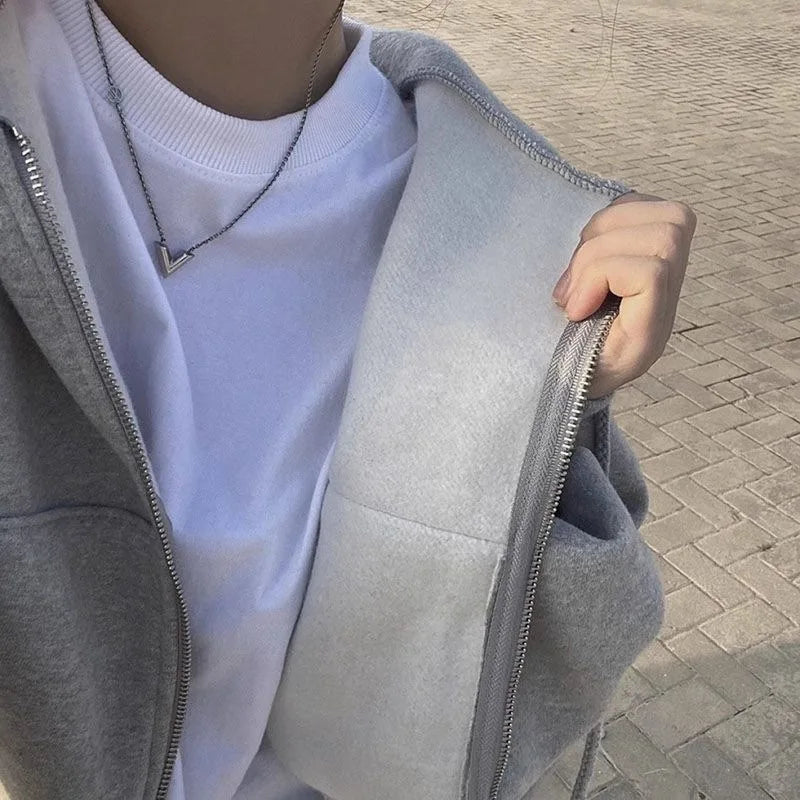 Women’s Y2K Zip-Up Crop Hoodie