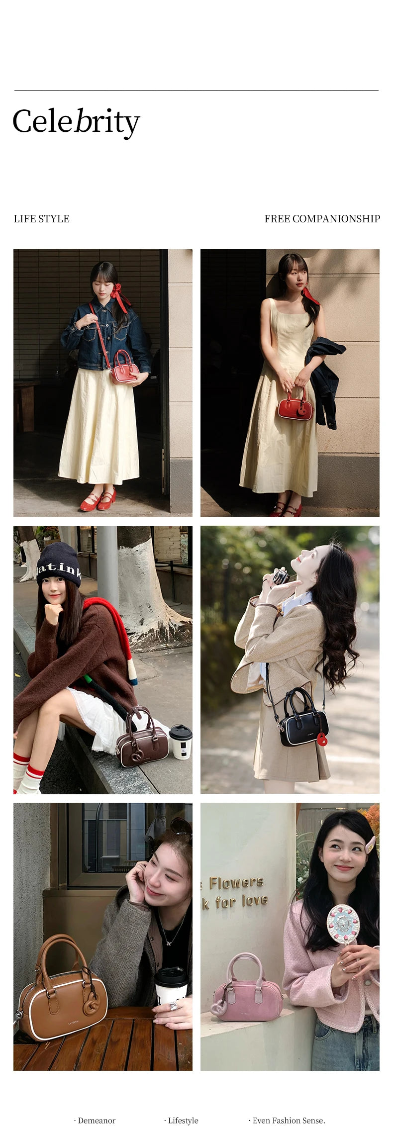 LA FESTIN Original Brand Women's Bag 2025 New Shoulder Bags Fashion Hand Bag Ladies Leather Crossbody Bag Luxury Designer Bags