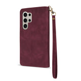 Samsung Galaxy Wallet Case with Strap & Stand