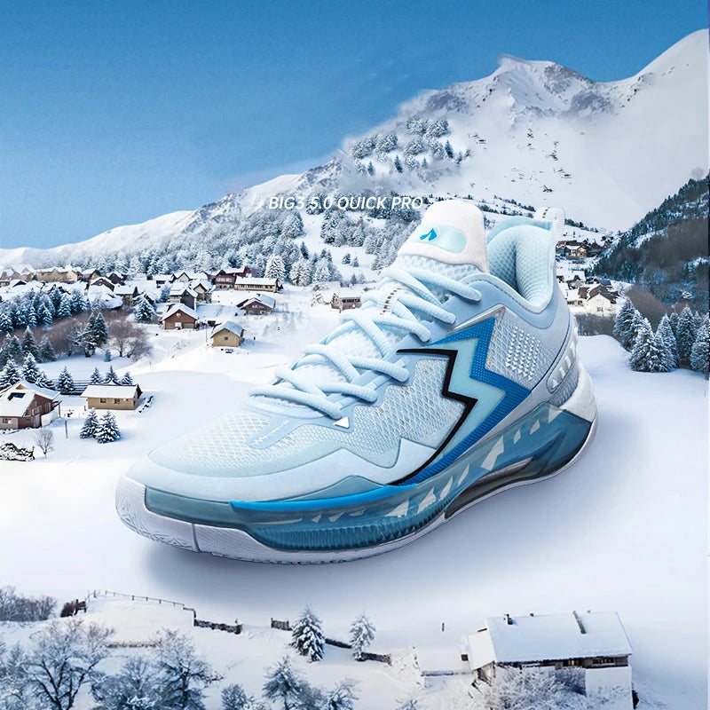 361 Degrees BIG3 5.0 Quick Pro Men Basketball Shoes Carbon Plate Breathable Stable Flexible Training Male Sneakers 672421111