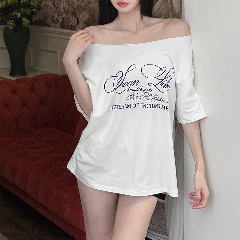 Casual Relaxed Graphic Tee | Chic Summer Streetwear