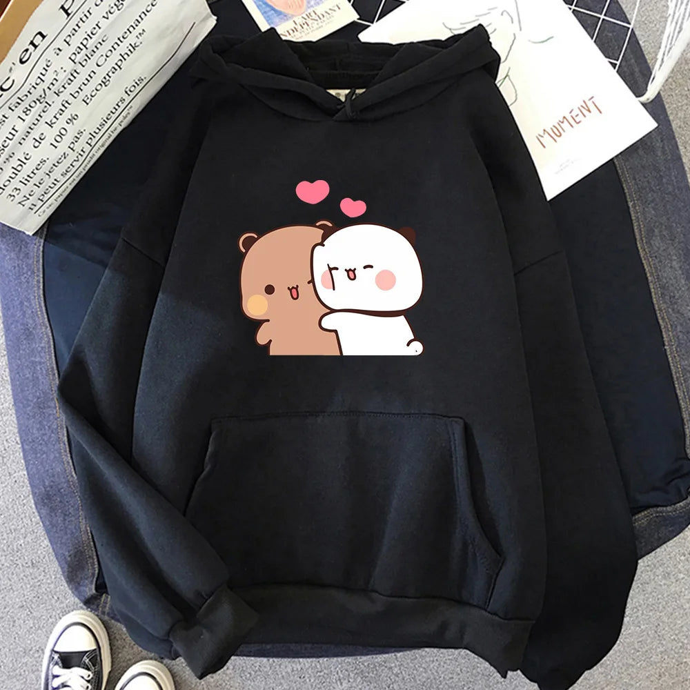 Cute Dudu Anime Hoodie – Unisex Casual Spring & Autumn Pullover