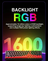 AULA WIN60 WIN68 HE Magnetic Keyboards Esports Rapid Trigger 8K Return RGB Hotswap Wired Gaming Mechanical Keyboard for Pc Gamer