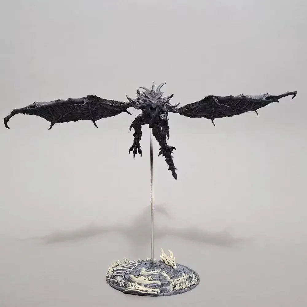 Elder V Skyrim Alduin Deluxe Action Figure Box Set dragon Figure