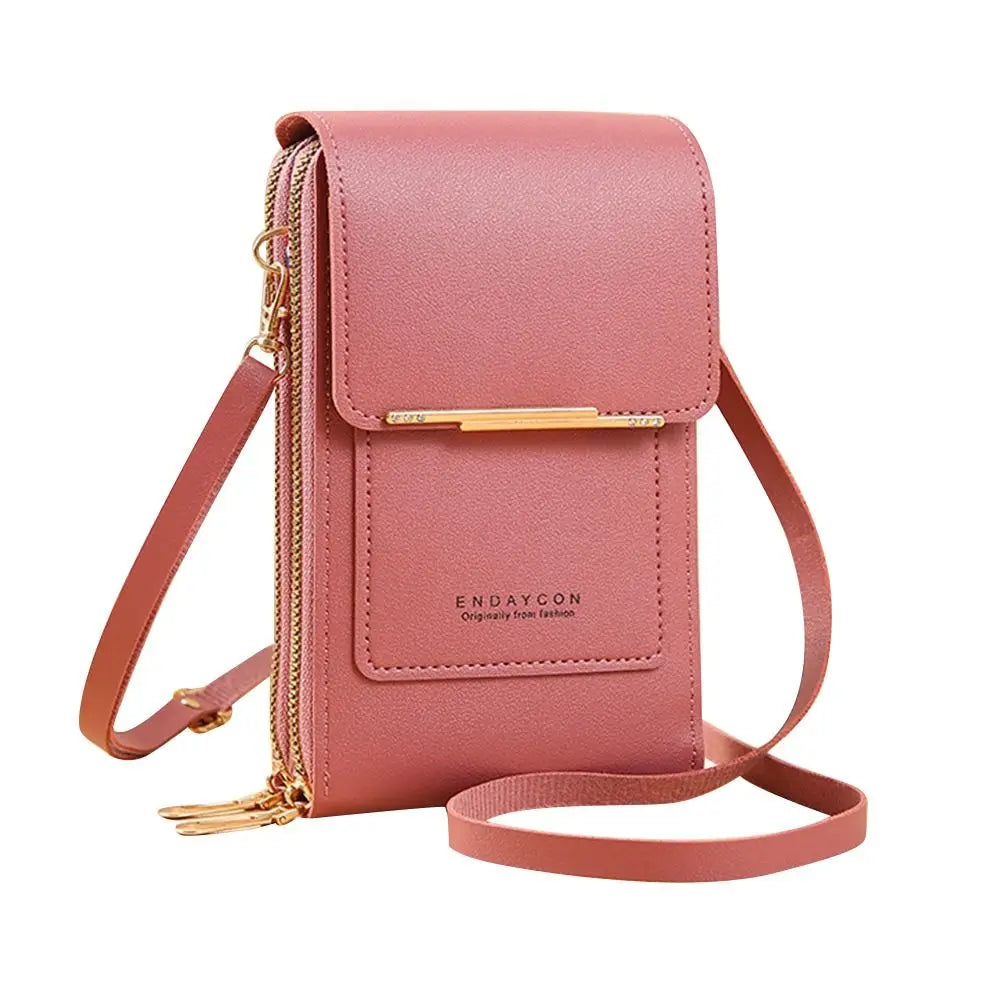 Smartphone Women RFID Handbag Crossbody Bags Touch Screen Phone Bag RFID Anti Theft Purse