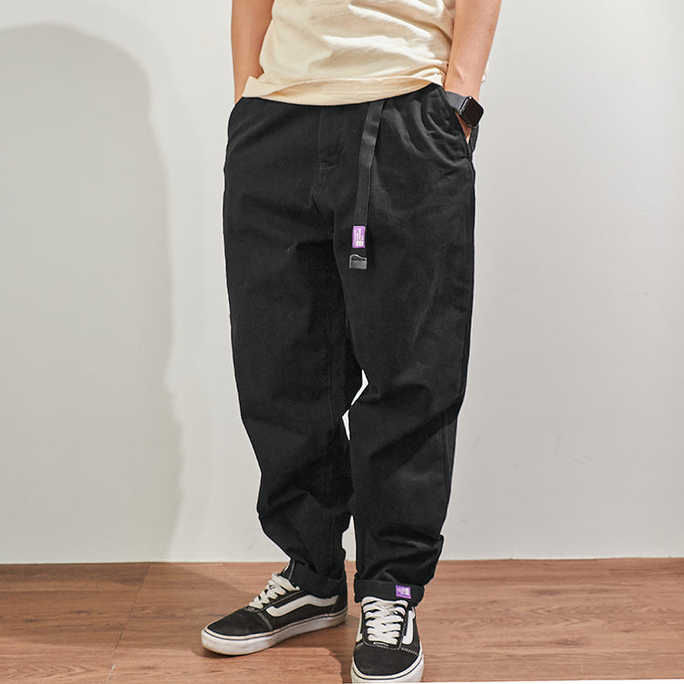 Men's Cotton Cargo Pants – Regular Fit