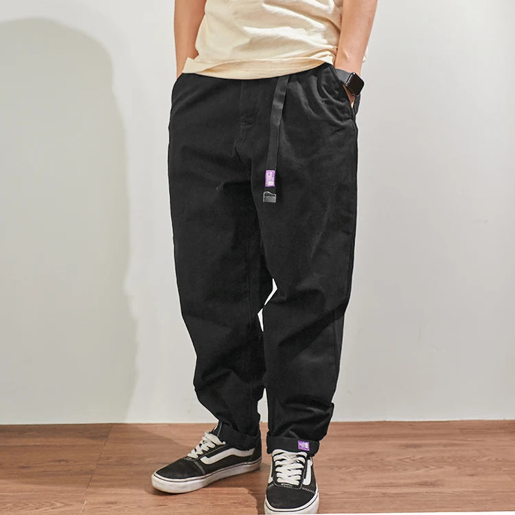 Men's Cotton Cargo Pants – Regular Fit