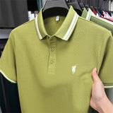 Men's Premium Cotton Polo Shirt | Embroidered Classic Fit
